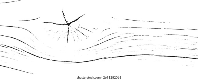 Textura monocromática Abstractas con líneas dinámicas y patrón de puntos dispersos