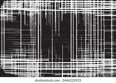 Abstract Monochrome Texture: Grunge Black  White Pattern of Dust, Chips, and Ink Spots on White Background	