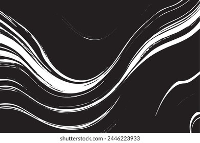 Abstract Monochrome Texture: Grunge Black  White Pattern of Dust, Chips, and Ink Spots on White Background	