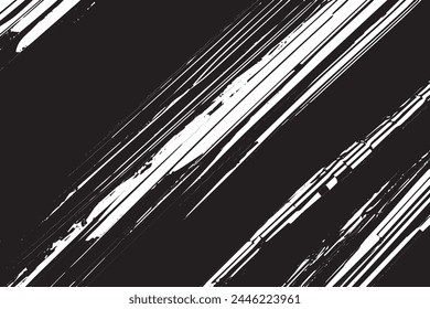 Abstract Monochrome Texture: Grunge Black  White Pattern of Dust, Chips, and Ink Spots on White Background	