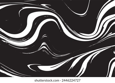 Abstract Monochrome Texture: Grunge Black  White Pattern of Dust, Chips, and Ink Spots on White Background	