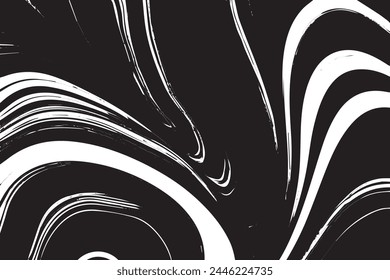 Abstract Monochrome Texture: Grunge Black  White Pattern of Dust, Chips, and Ink Spots on White Background	