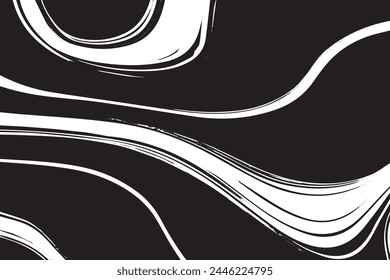 Abstract Monochrome Texture: Grunge Black  White Pattern of Dust, Chips, and Ink Spots on White Background	