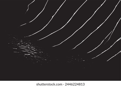 Abstract Monochrome Texture: Grunge Black  White Pattern of Dust, Chips, and Ink Spots on White Background	