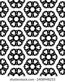 Abstract monochrome texture with lines and shapes.