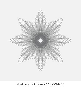 Abstract monochrome vector design