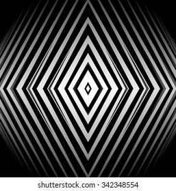 Abstract monochrome vector pattern / background. Seamlessly repeatable.