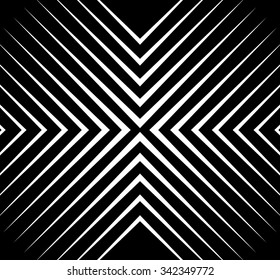 Abstract monochrome vector pattern / background. Seamlessly repeatable.