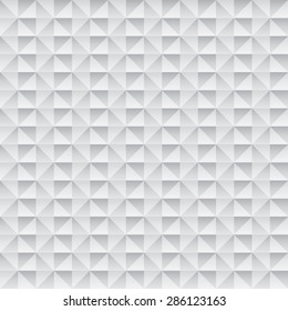 abstract monochrome vector seamless wallpaper with 3D effect