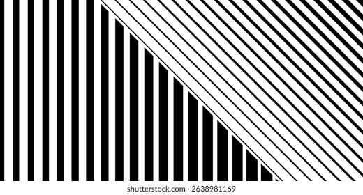 abstract monochrome vertical bold blue line pattern.