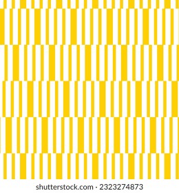 abstract monochrome yellow vertical repeatable seamless line pattern.