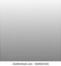 Abstract monochtome geometric background with squares. Vector illustration