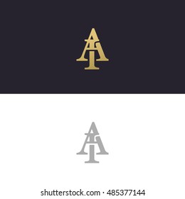 Abstract Monogram Elegant Logo Icon Vector Stock Vector (Royalty Free ...