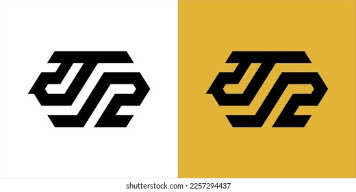Resumen Carta De Monograma Abjad Plantilla De Logotipo Vector,Fondo Blanco Y Amarillo