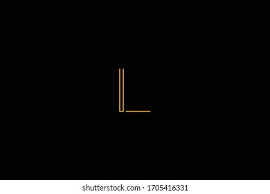 Letra abstracta Monograma concepto de diseño de icono de logotipo. Letra minimalista plantilla de vectores de base inicial creativa. Símbolo gráfico de alfabeto para identidad de empresa corporativa 
