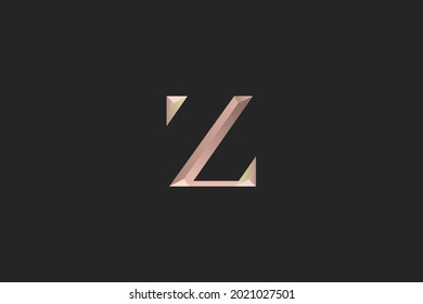 Abstract Monogram letter Z logo design.
