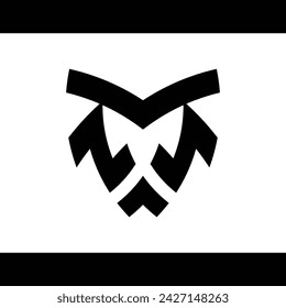 Abstract monogram logo design for company needs, whatever your business