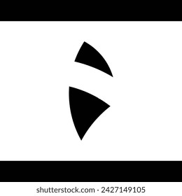 Abstract monogram logo design for company needs, whatever your business
