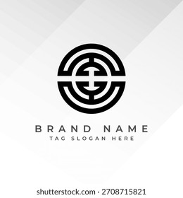Resumo Monograma Design de logotipo Marca profissional