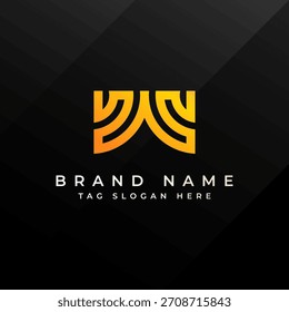Abstractas Monograma Diseño de logotipos Profesional Branding