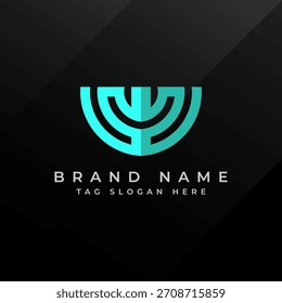 Abstractas Monograma Diseño de logotipos Profesional Branding