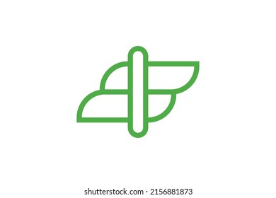 Resumen Vector de logotipos en color monolina