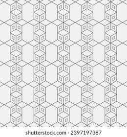 Abstract monoline pattern in Greyscale free vector