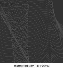 Abstract monotone striped background