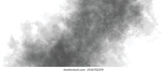Abstract moody cloudscape with gray swirling clouds and soft misty fog in a gloomy sky
