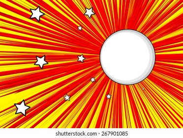 Abstract Moonlight Stars Background