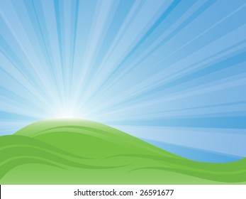 Abstract morning