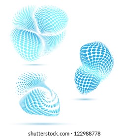 abstract morphing elements