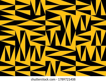 Abstract mosaic artwork design with simple shapes and figures. Geometrical pattern graphics with basic form and elements. Perfect for web banner, business presentation, branding package, fabric print.