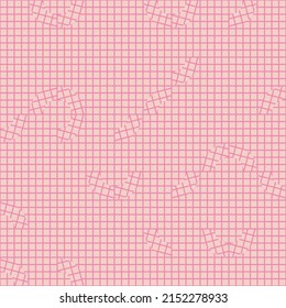 Abstract Mosaic Artwork Design With Simple Shapes And Figures. Geometrical Pattern Graphics With Basic Form And Elements. Perfect For Web Banner, Business Presentation, Branding Package, Fabric Print.