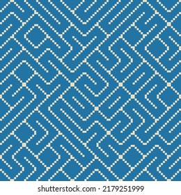 Abstract Mosaic Artwork Design With Simple Shapes And Figures. Geometrical Pattern Graphics With Basic Form And Elements. Perfect For Web Banner, Business Presentation, Branding Package, Fabric Print.