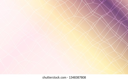Abstract mosaic backdrop with polygonal mesh . Bright background for poster, banner, flyer. Vector illustration. Creative gradient color.
