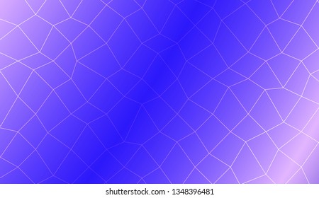 Abstract mosaic backdrop with polygonal mesh . Design for flyer, wallpaper, presentation, paper. Vector illustration. Creative gradient color