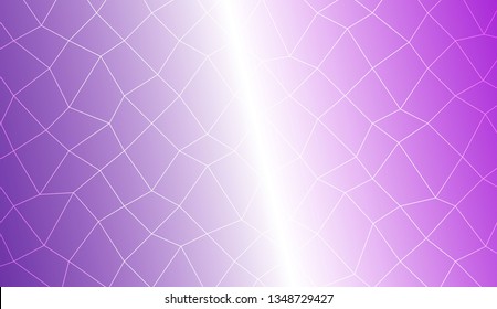 Abstract mosaic backdrop with polygonal mesh . For modern interior design, fashion print. Vector illustration. Creative gradient color
