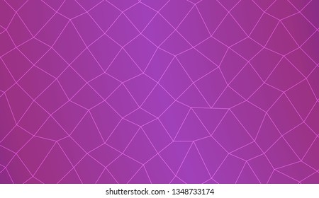 Abstract mosaic backdrop with polygonal mesh . For modern interior design, fashion print. Vector illustration. Creative gradient color