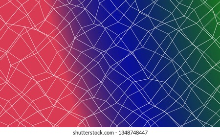 Abstract mosaic backdrop with polygonal mesh . Decorative design for your idea. Vector illustration. Creative gradient color