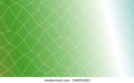 Abstract mosaic backdrop with polygonal mesh . Template for your banner. Vector illustration. Creative gradient color