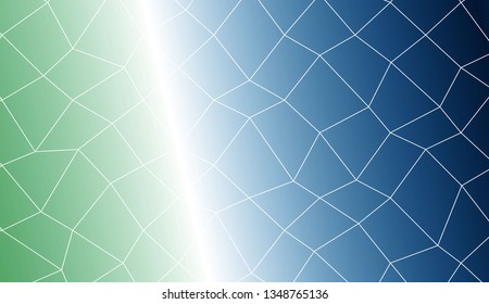 Abstract mosaic backdrop with polygonal mesh . Template for your banner. Vector illustration. Creative gradient color