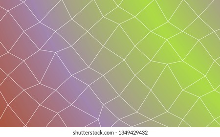 Abstract mosaic backdrop with polygonal mesh . Decorative design for your idea. Vector illustration. Creative gradient color