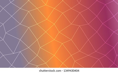 Abstract mosaic backdrop with polygonal mesh . Decorative design for your idea. Vector illustration. Creative gradient color
