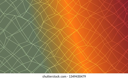 Abstract mosaic backdrop with polygonal mesh . Decorative design for your idea. Vector illustration. Creative gradient color
