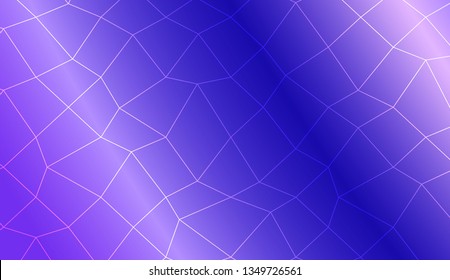 Abstract mosaic backdrop with polygonal mesh . Design for flyer, wallpaper, presentation, paper. Vector illustration. Creative gradient color