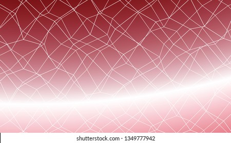Abstract mosaic backdrop with polygonal mesh . For modern interior design, fashion print. Vector illustration. Creative gradient color