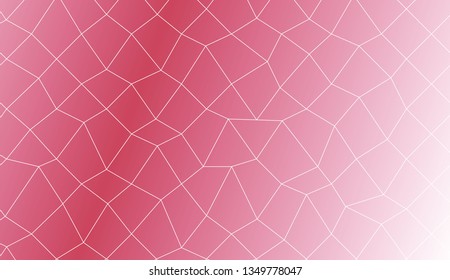 Abstract mosaic backdrop with polygonal mesh . For modern interior design, fashion print. Vector illustration. Creative gradient color