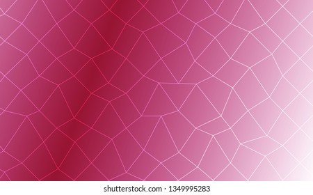 Abstract mosaic backdrop with polygonal mesh . For modern interior design, fashion print. Vector illustration. Creative gradient color