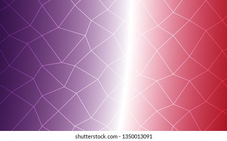 Abstract mosaic backdrop with polygonal mesh . For modern interior design, fashion print. Vector illustration. Creative gradient color